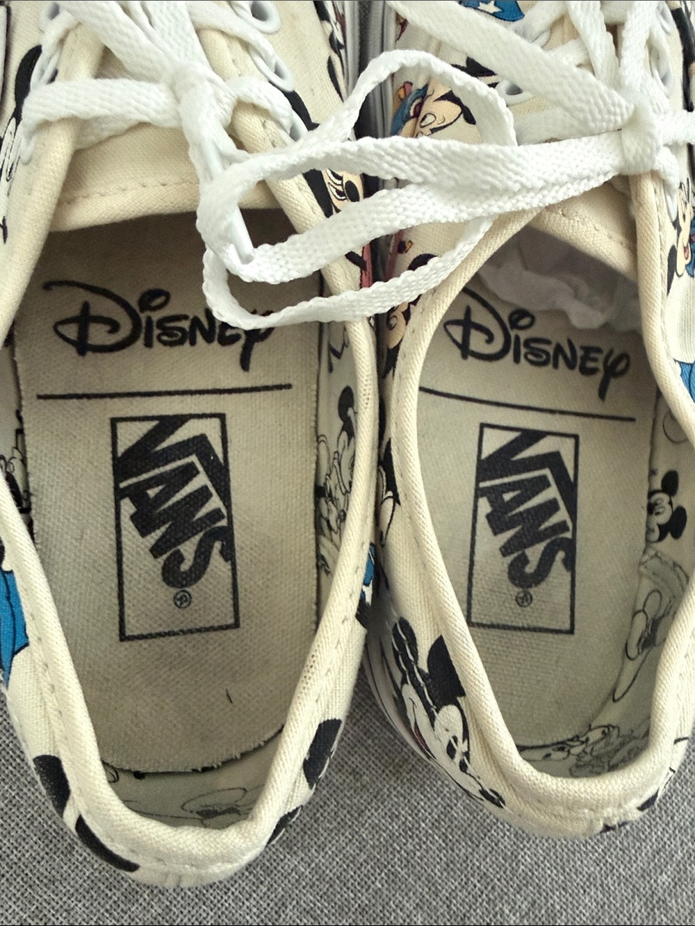 Vans Disney Mickey Mouse birthday Canvas Sneakers - Picture 4 of 11